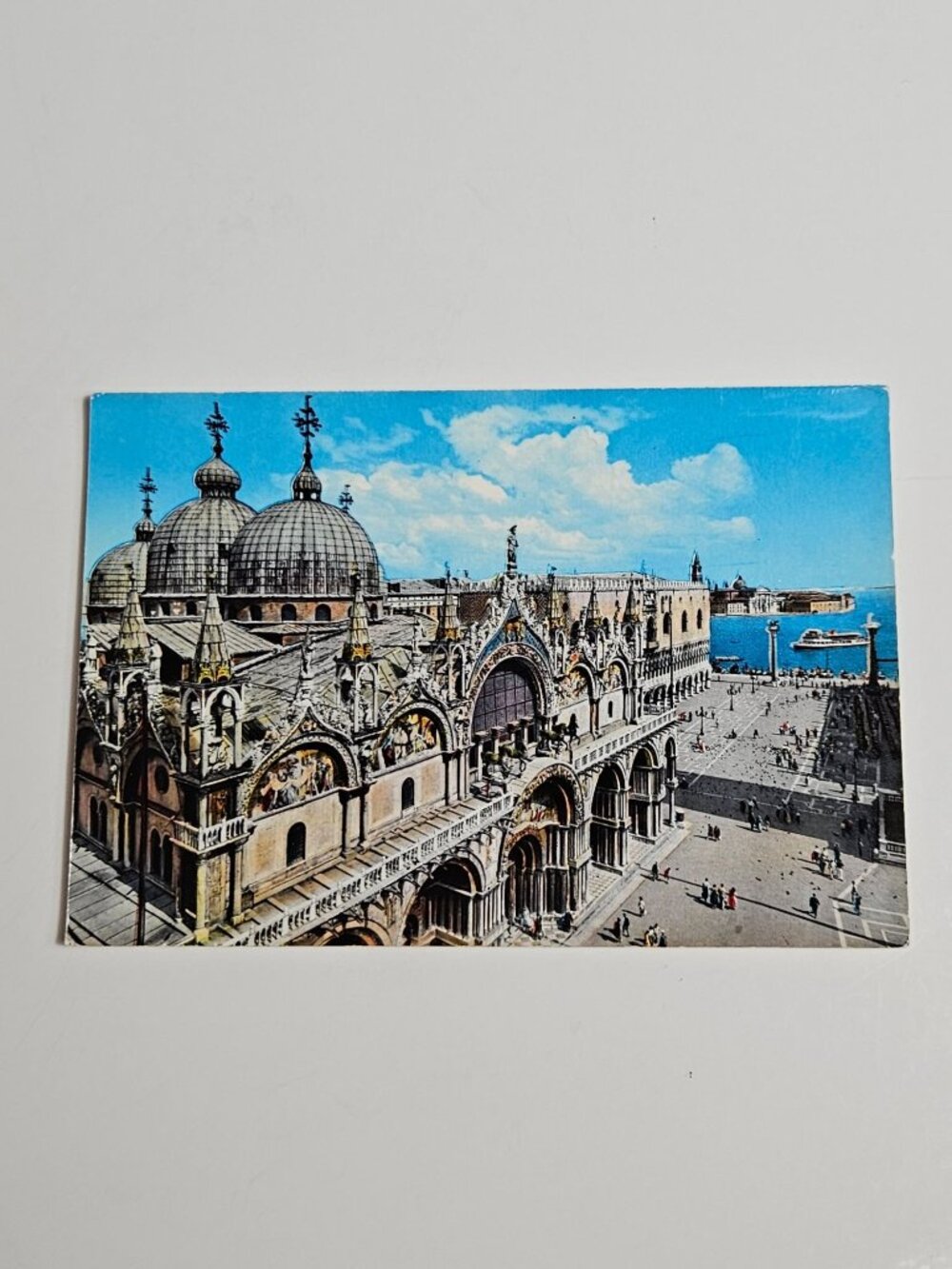 Venezia The Small Square and St Georges Island Postcard